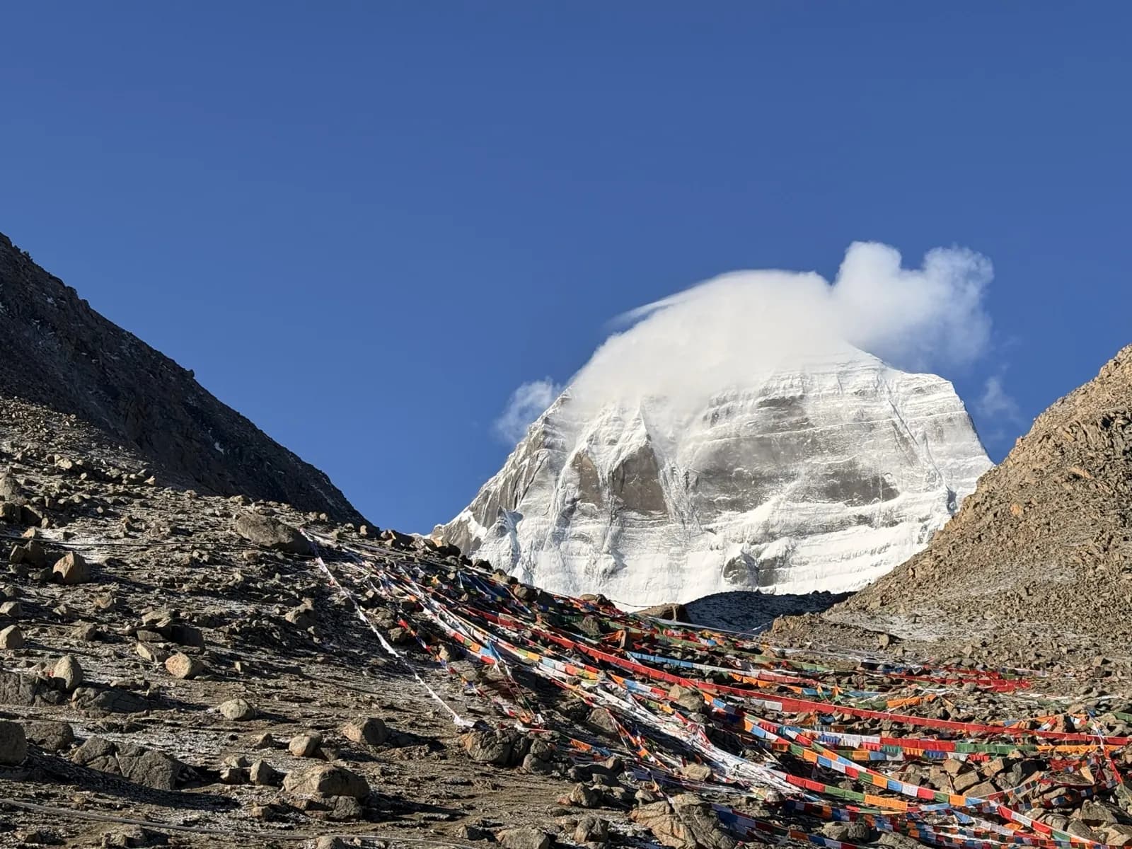 Day 11, Kailash Charan Saprsa hike from North Face, photo 2 of 3