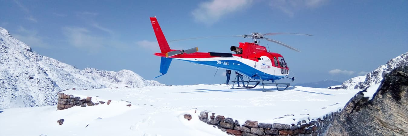 Holy Mt. Kailash Mansarovar Yatra using Helicopter some part
